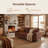 81.8"Modern Style Square Arm Sofa-1833124675