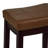 Bartonville Counter & Bar Solid Wood Backless Stool with Upholstered Seat-97594636-14840104