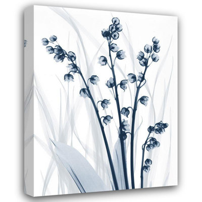 Red Barrel Studio® Koetsier, Albert Gallery Wrapped Canvas Art Titled: Radiant Blues 1