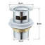 Modern Basin Sink Mixer Tap Monobloc Waterfall Bathroom Single Level Tap Chrome