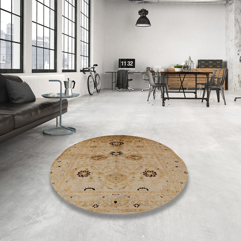 Rek Oriental Indoor Rug, Round 7'
