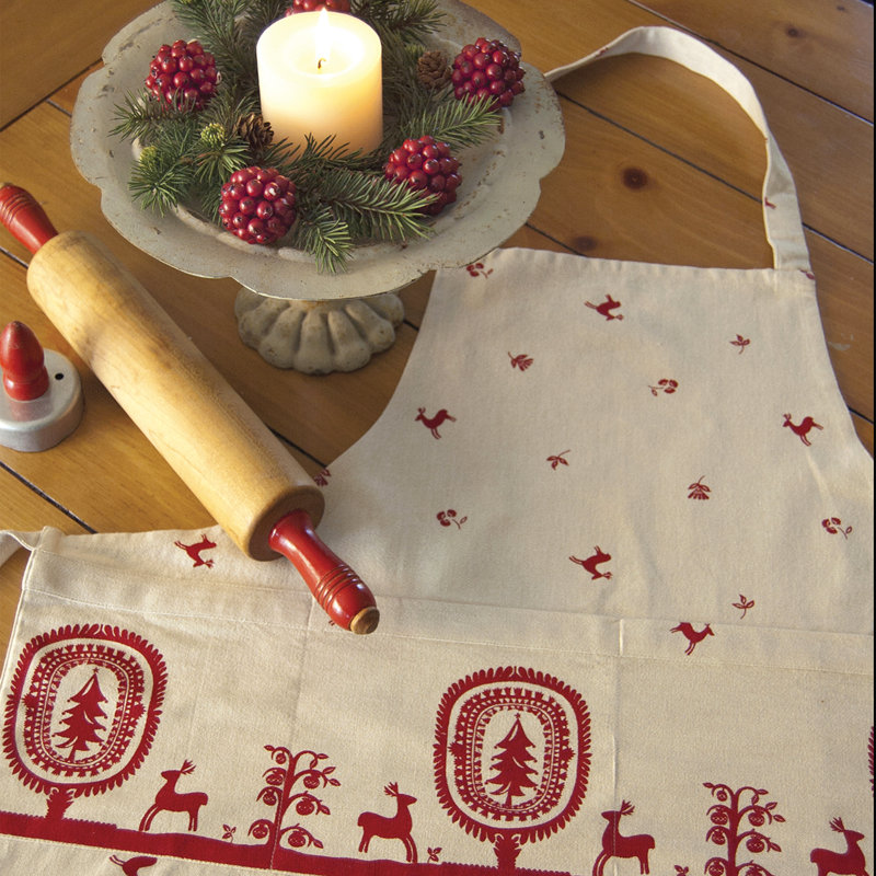 Jordi No Pattern Cotton Bib Apron
