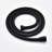 Ceiling Mounted Shower In Black Matte - Handheld & 16" Head High With Modern Flair Kit Ultra-Thin Design