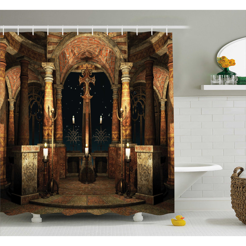 Rideau de douche Mystic, H 70 po x l 69 po