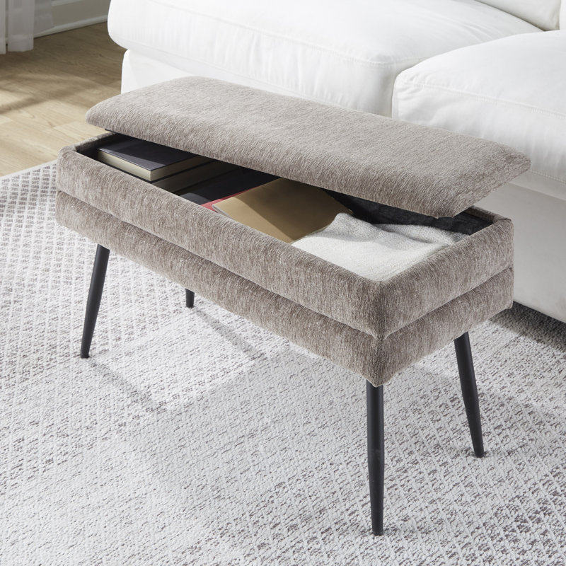 Lauven Storage Bench, Brown