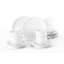 Compact 18 Piece Dinnerware Set, Service for 6
