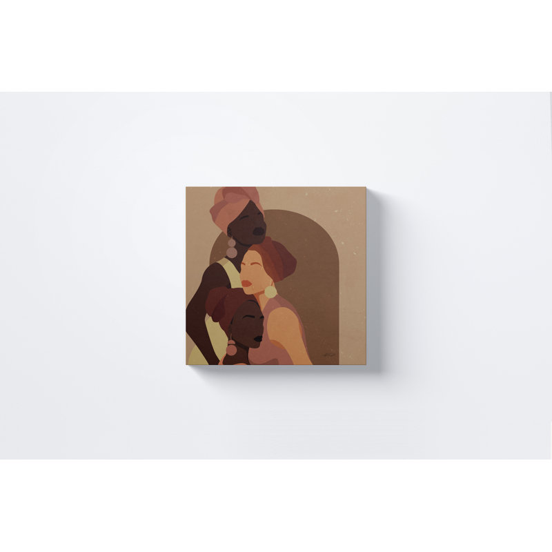 «Soul Sœurs African American Woman» par Ify Ojo, impression sur toile tendue, H 32 po x l 32 po x P 3 po