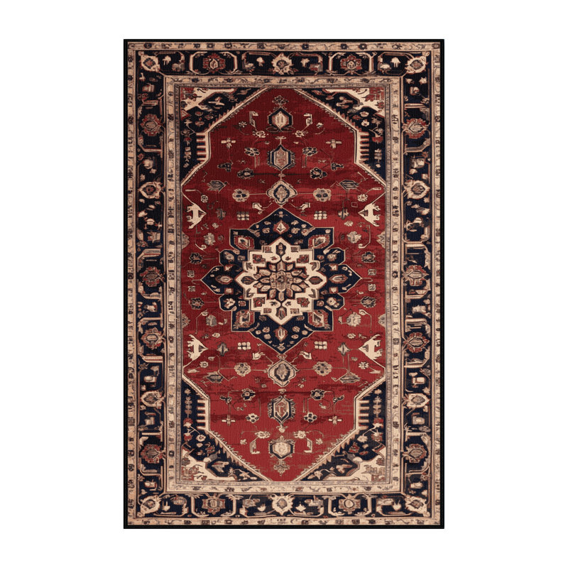 Tapis brun lavable à la machine, Tapis de couloir 2 pi x 4 pi