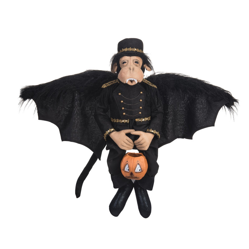 Figurine de poupée MacBeth Monkey Halloween Joe Spencer Gathered Traditions