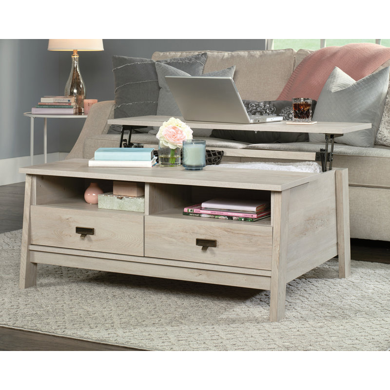 Table basse Trestle, Beige
