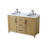 54 inch Double Bathroom Vanity-1219514297