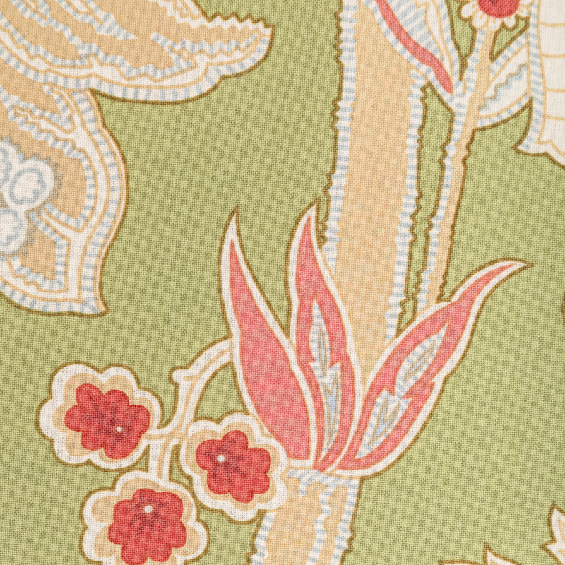 Seychelles 100% Cotton Performance Fabric, Leaf