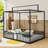 House-Shaped Design Metal Bed With Slats-1264749055-1264749054