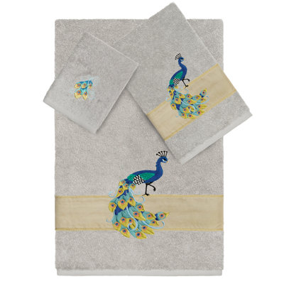 3 Piece 100% Turkish Cotton Towel Set