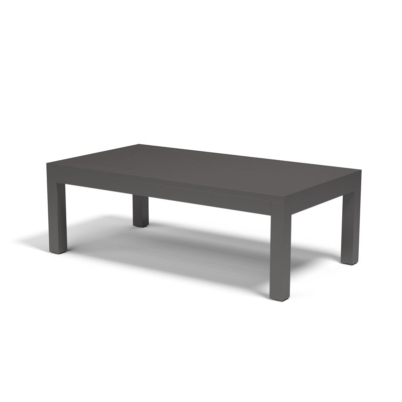 Table basse Vegas en aluminium thermolaqué