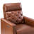Gumesindo 31.50" Wide Genuine Leather Power Recliner-2128848696