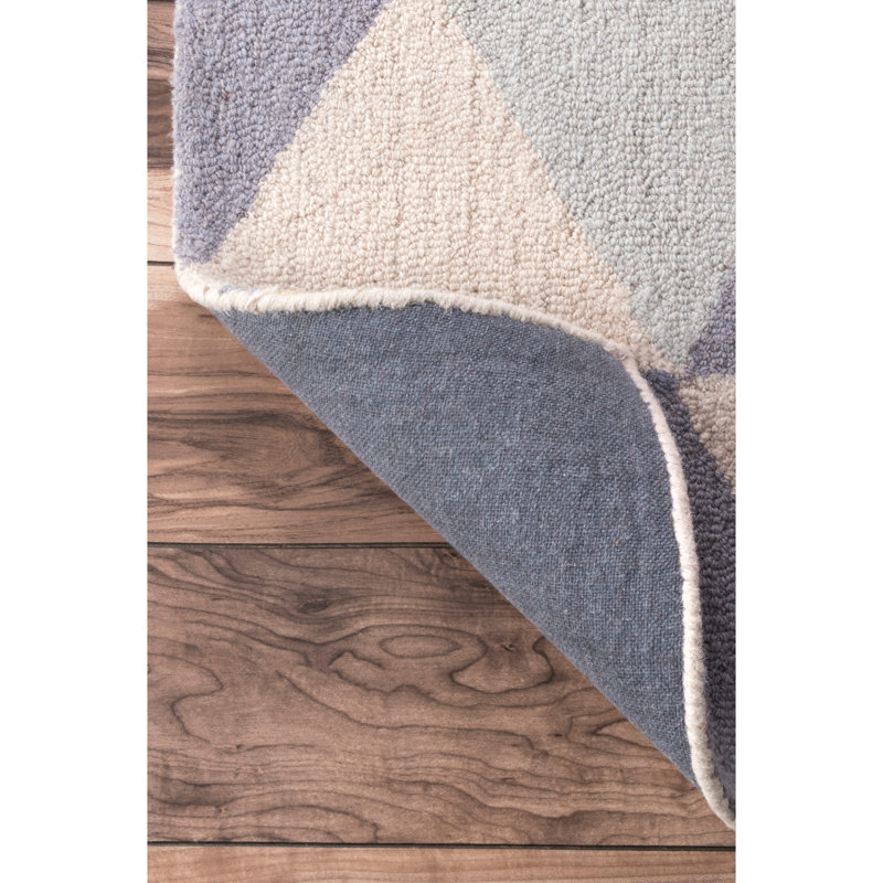 Seleucia Wool Geometric Indoor Rug, Rectangle 5' x 8'