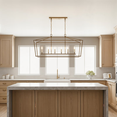 Olive 5-Light Linear Pendant
