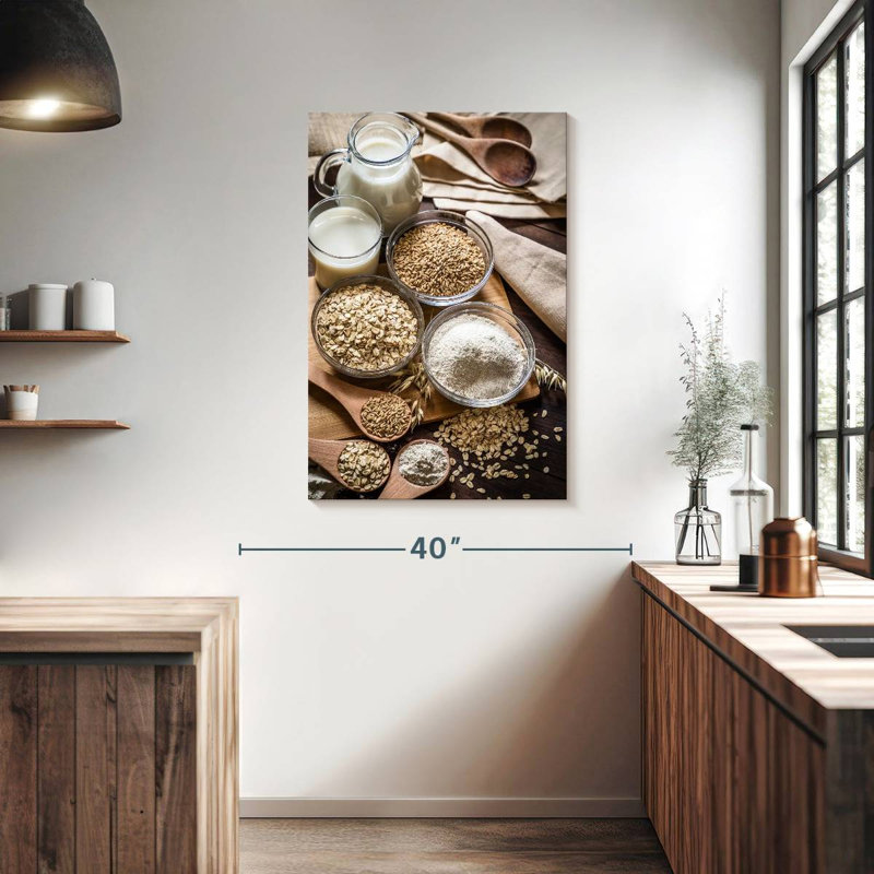 Yarlin Oats And Milk, 39" H x 26" W