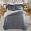 Ensemble de couette réversible trois pièces Swift Home Ultra-Moelleux en micro-mink et sherpa-530182259-530182262