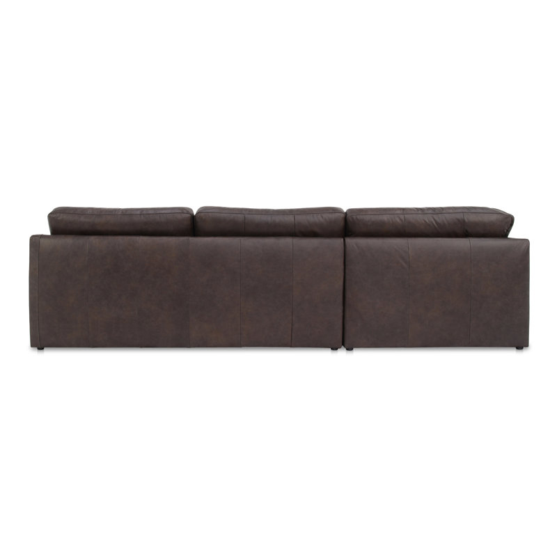 Thurlow Leather Modular 3 - Piece Sectional