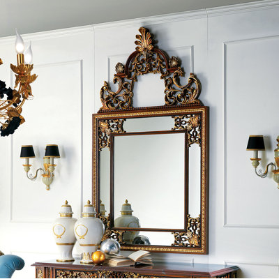 Miroir décoratif biseauté traditionnel