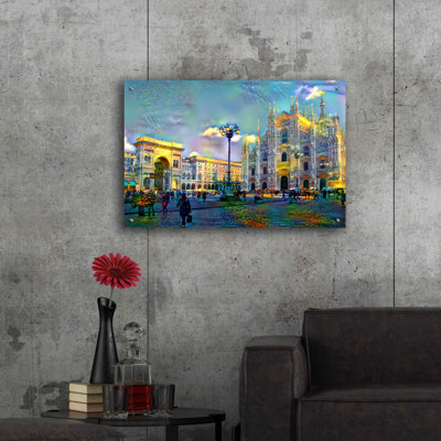 " Milan Italy Piazza Del Duomo " by Pedro Gavidia
