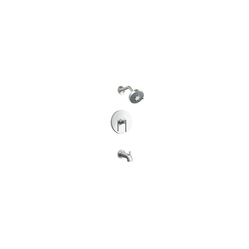 Système de douche complet, Chrome