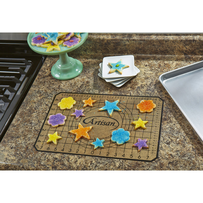 Tapis de pâtisserie en silicone Artisan, L 16 po x H 0,25 po x l 11 po