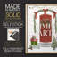 Impression encadrée Festive Front Door II - bois massif-738236155-738236039