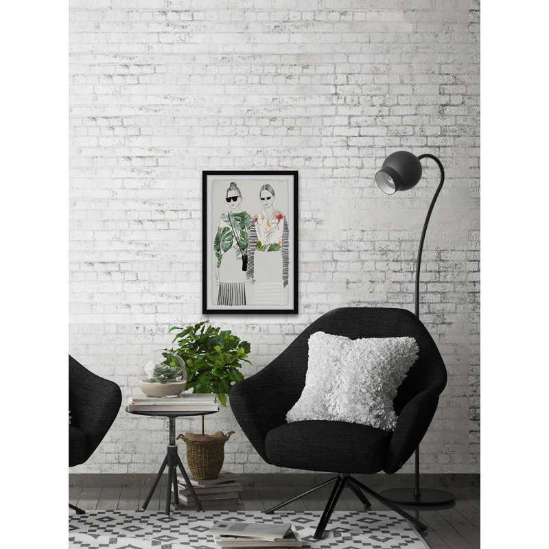 Floral Themed Tops by Parvez Taj - Single Picture Frame Painting, 61 cm H x 41 cm W