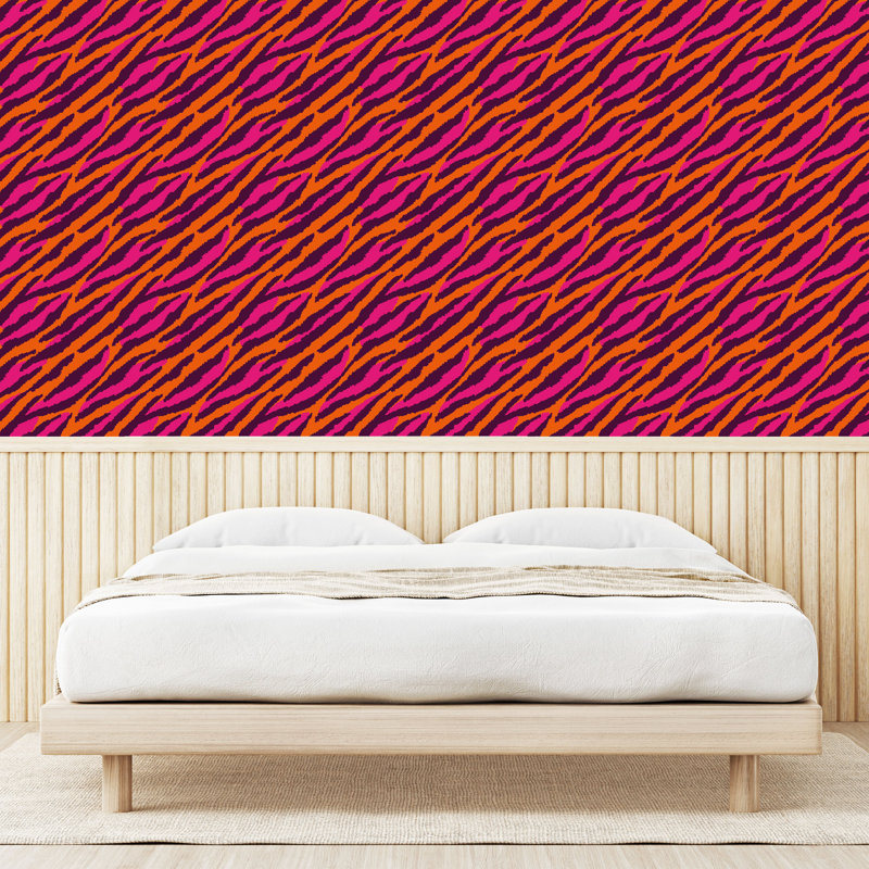 Rouleau de papier peint adhésif Chizuko, L 13 po x L 100 po