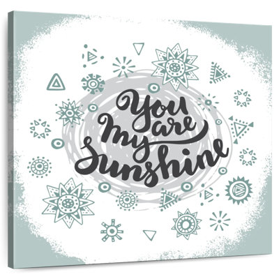 Plaque murale Khylige My Sunshine