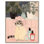 Douche, chat, animaux de compagnie, reproduction d'art sur toile par Art Remedy