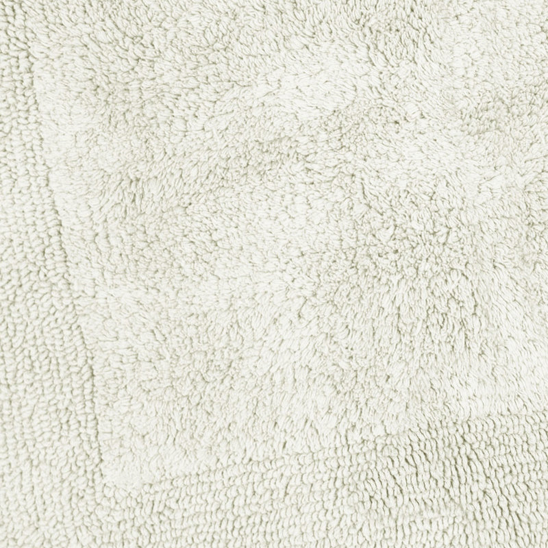 Nagelly Reversible Square Bath Mat, Cream