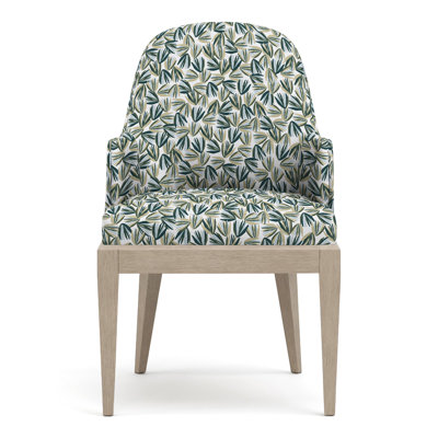 Maidstone 20'' H Upholstered Oak Armchair