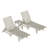 Laguna Outdoor Chaise Lounge Set with Table-83561591