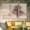 Winter brille-ensemble de 3 reproductions de photo sur toile
