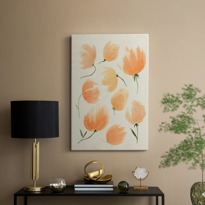FallenFlowers II - galerie Cavas sur mesure, H 18 po x l 12 po