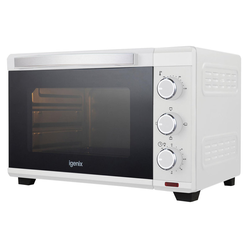 Igenix 30L Mini Oven Black, White