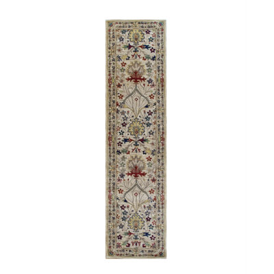Hand Tufted Wool Floral Area Rug