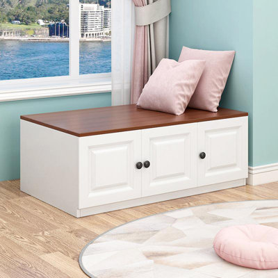 Simple white marble solid wood island catering