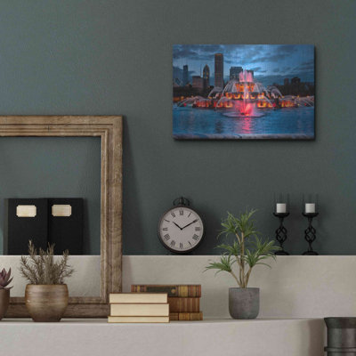 «Buckingham Fountain Lit» par Larry Malvin