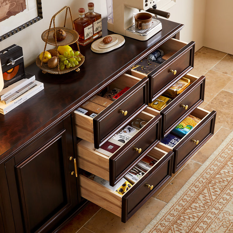 Buffet de luxe rétro de style américain