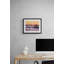 Coastal Rocks Sunset Print by Bruce Heinemann