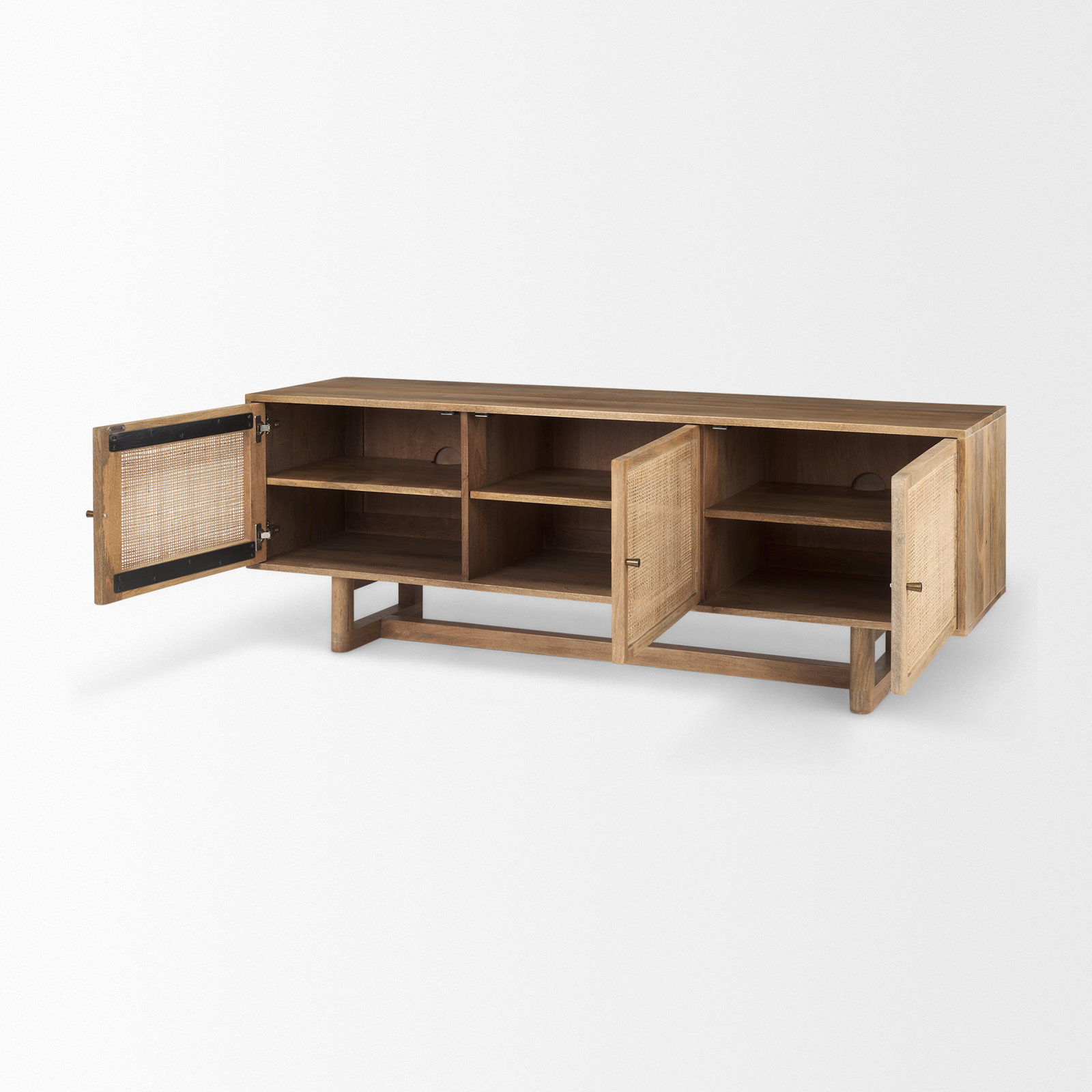 Cinna 65" Media Console, Light Brown
