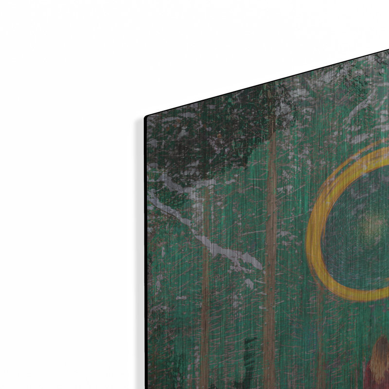 Art mural en métal Latitude Run® «The Caliing» par Elena Ray, H 24 po x l 24 po