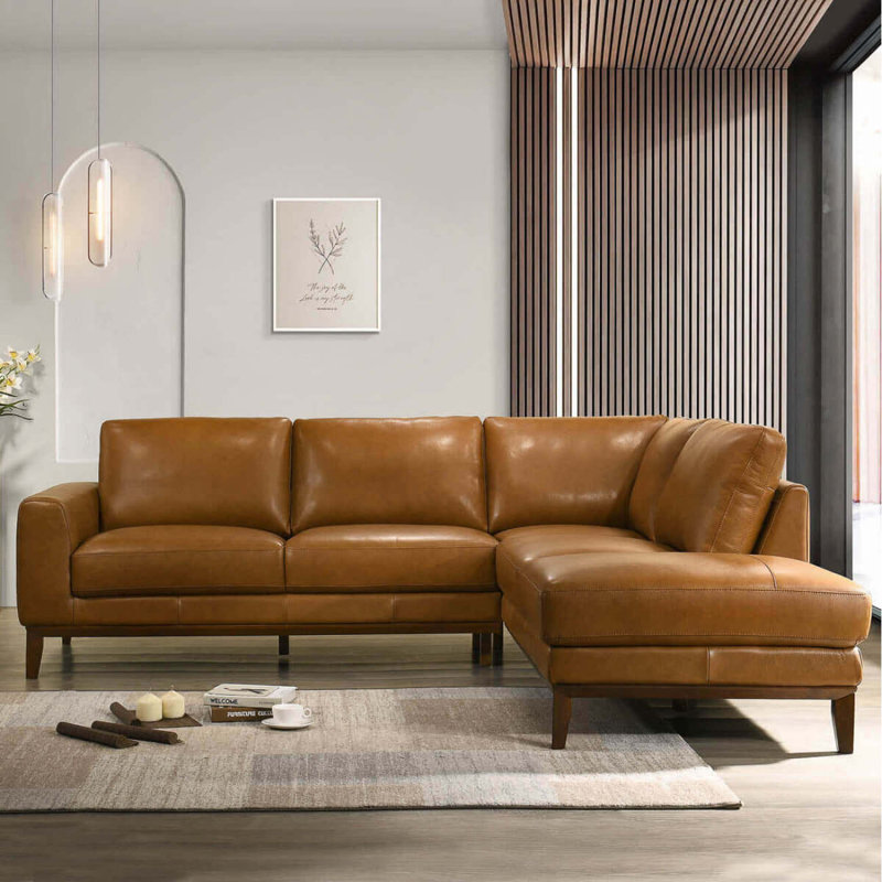 Canapé modulaire en cuir Wanye London