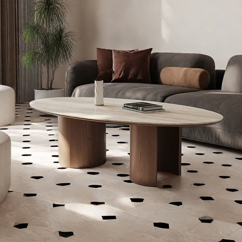 Table basse Nordic, H 15,7 po x l 47,2 po x P 23,6 po