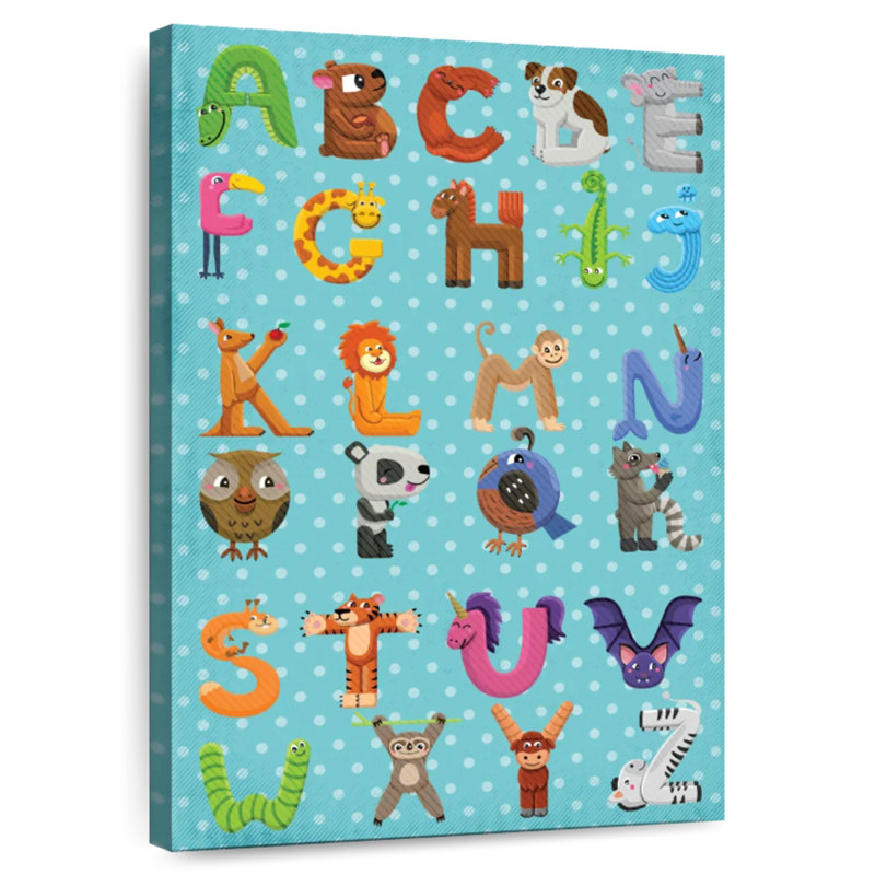 Ashelle - Alphabet en forme d'animal, H 39 po x l 26 po